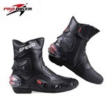 Motorcycle Racing Boots Motocross Off-Road Mid-Calf Shoes Size 40-41-42-43-44-45